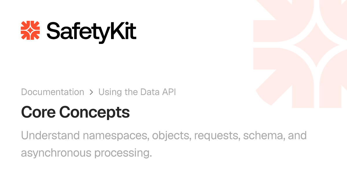 Core Concepts | SafetyKit